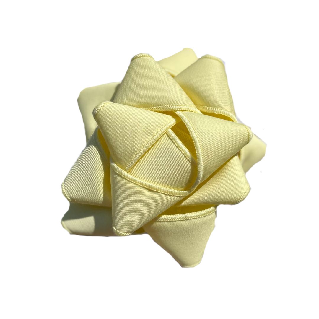 Reusable Gift Bow - Butter