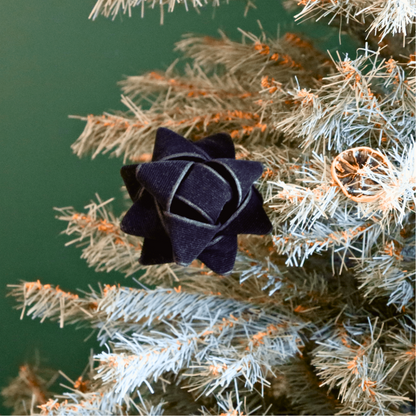 Reusable Gift Bow  - Velvet Black