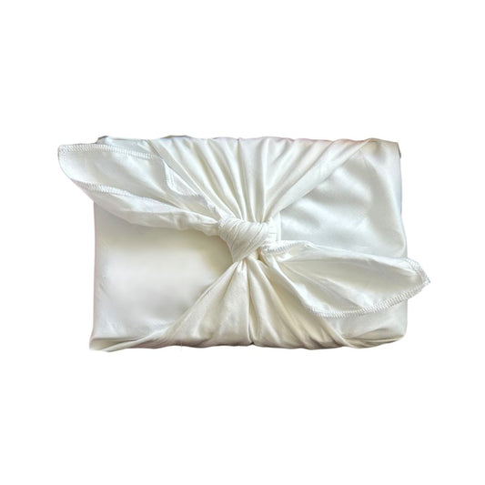 Furoshiki Reusable Gift Wrap - White