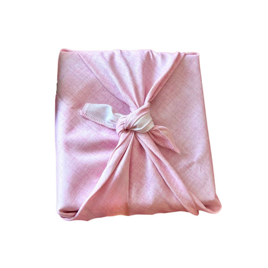 Furoshiki Reusable Gift Wrap - Pale Pink