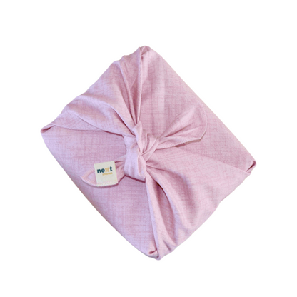 Furoshiki Reusable Gift Wrap - Pale Pink