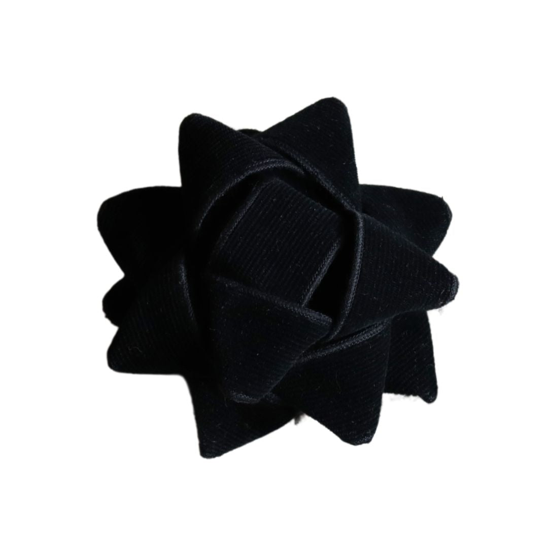 Reusable Gift Bow  - Velvet Black