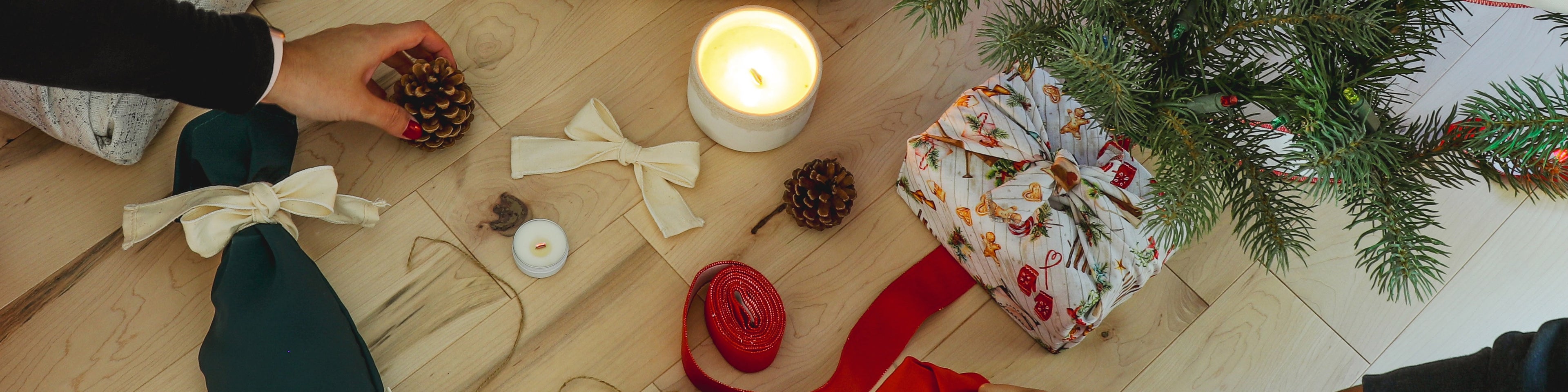Accessoires à cadeaux, sac à bouteille, furoshikis et vice-versa kit Next Chance