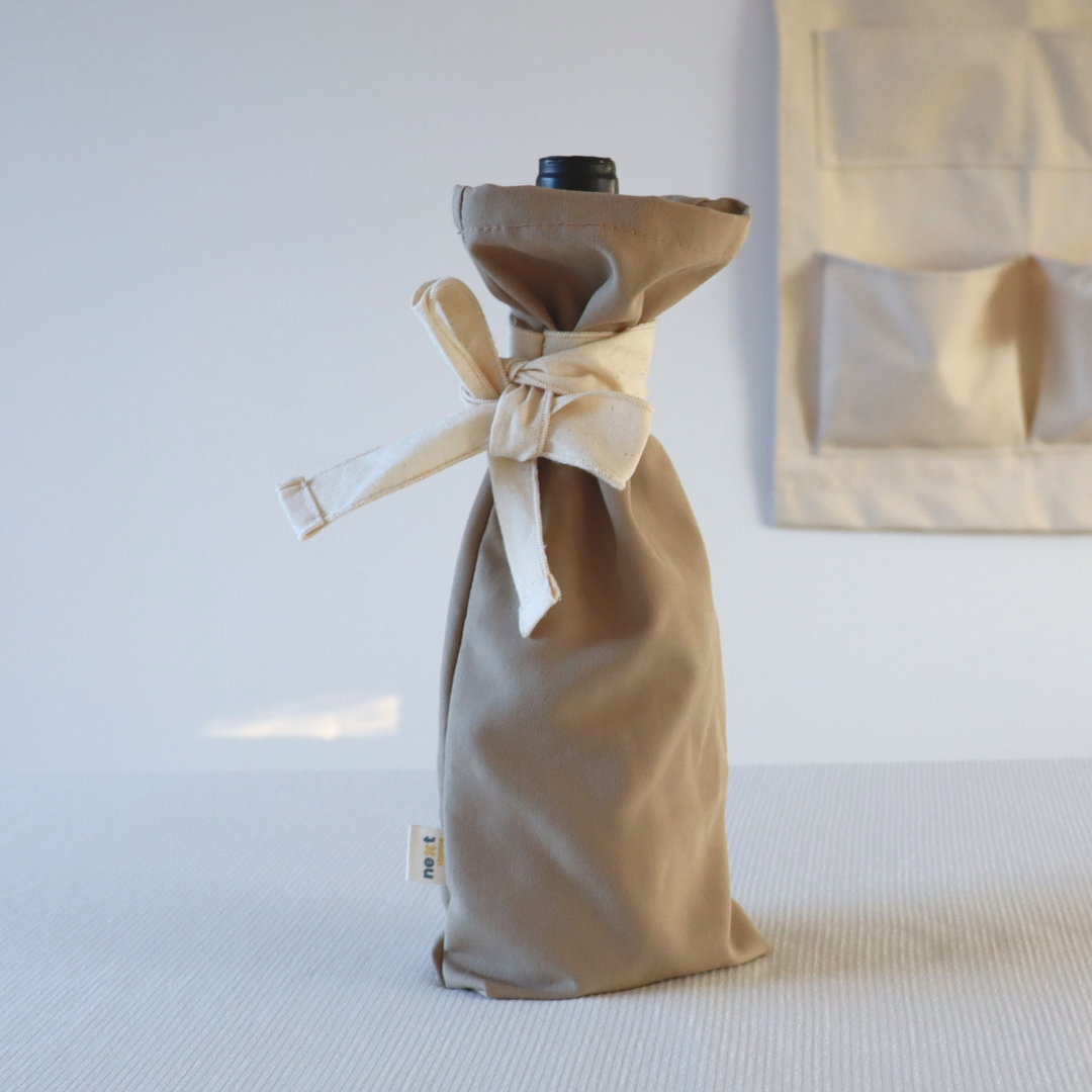 Sac à bouteille - Beige