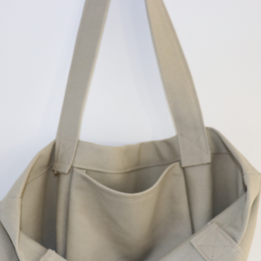 Sac réutilisable tote bag - Café au lait