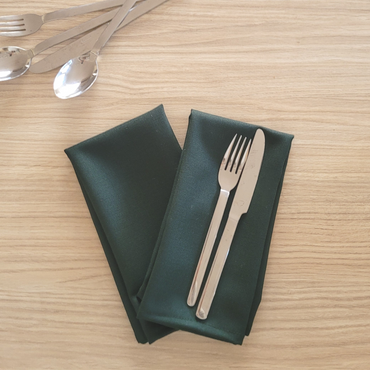 Cloth Napkins - Forest Green